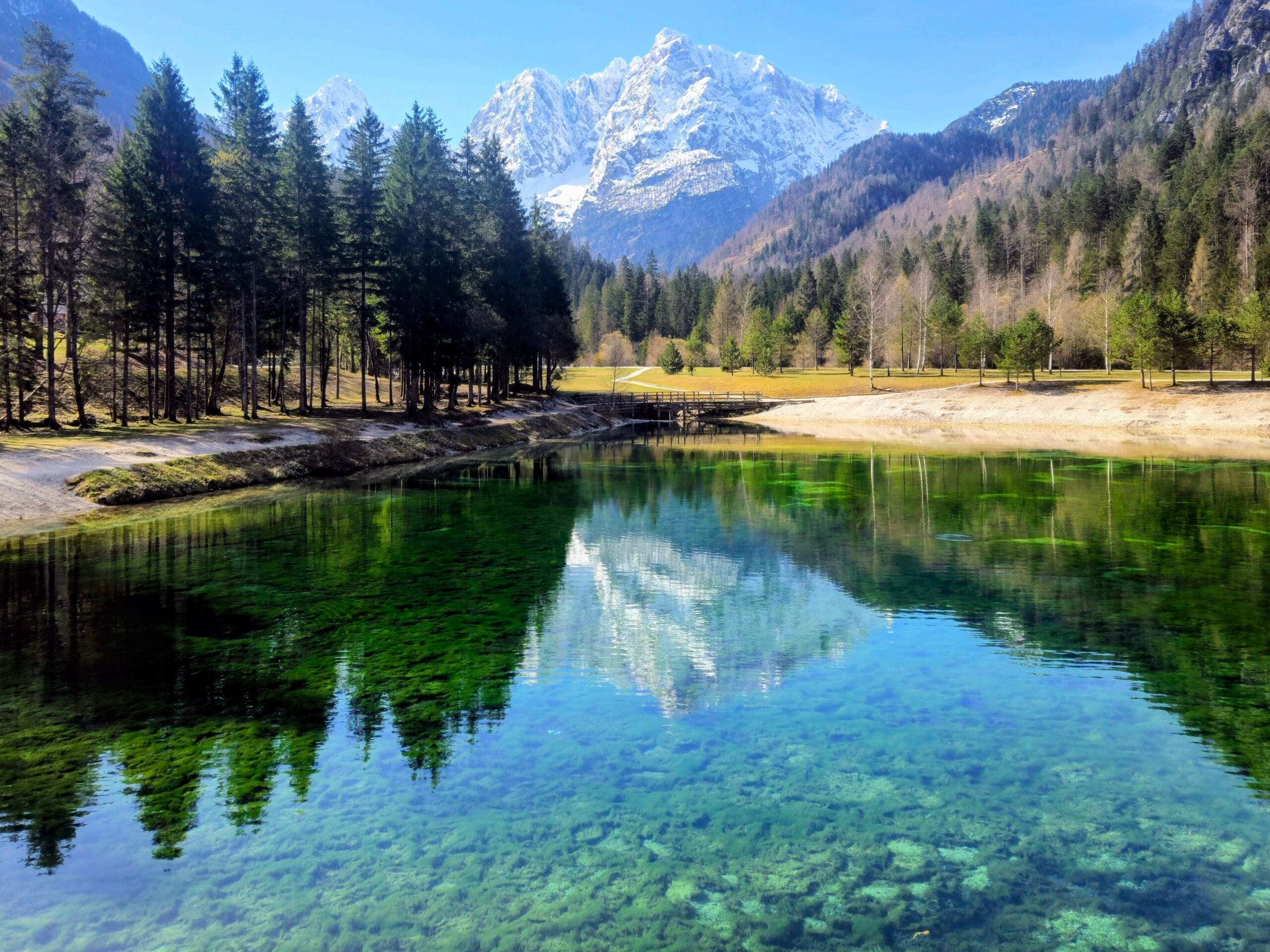 Bikepacking Rental Slovenia, beautiful lake in the east of Slovenia
